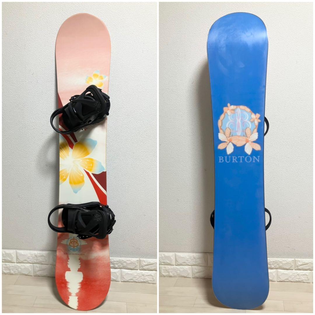 【美品】バック付BURTON Sterlingバートン スノーボードセット144
