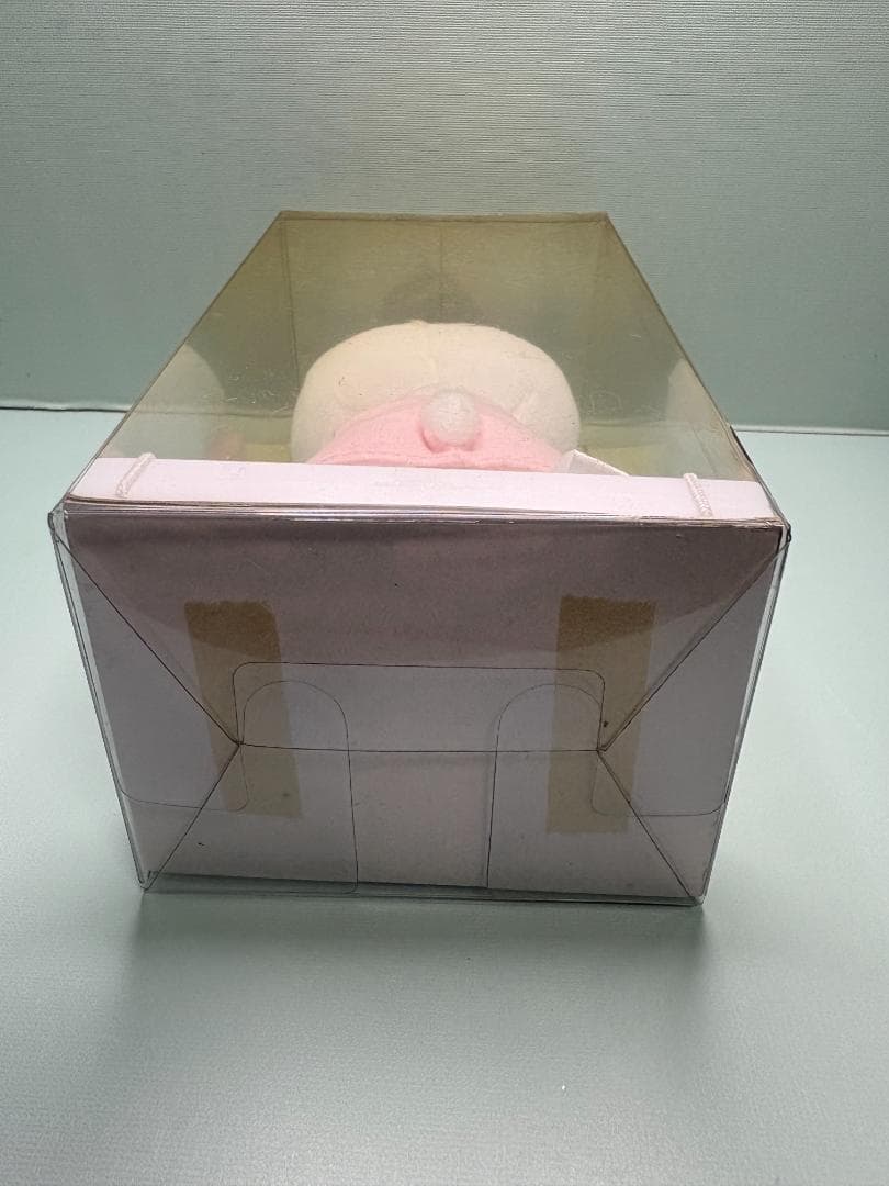 ハローキティ　クリアケース入りぬいぐるみマスコット　うさぎちゃんと一緒　ナース