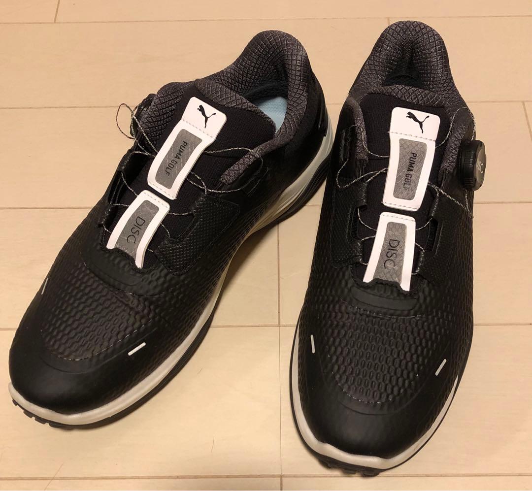 PUMA GOLF DISC ブラック ゴルフシューズ