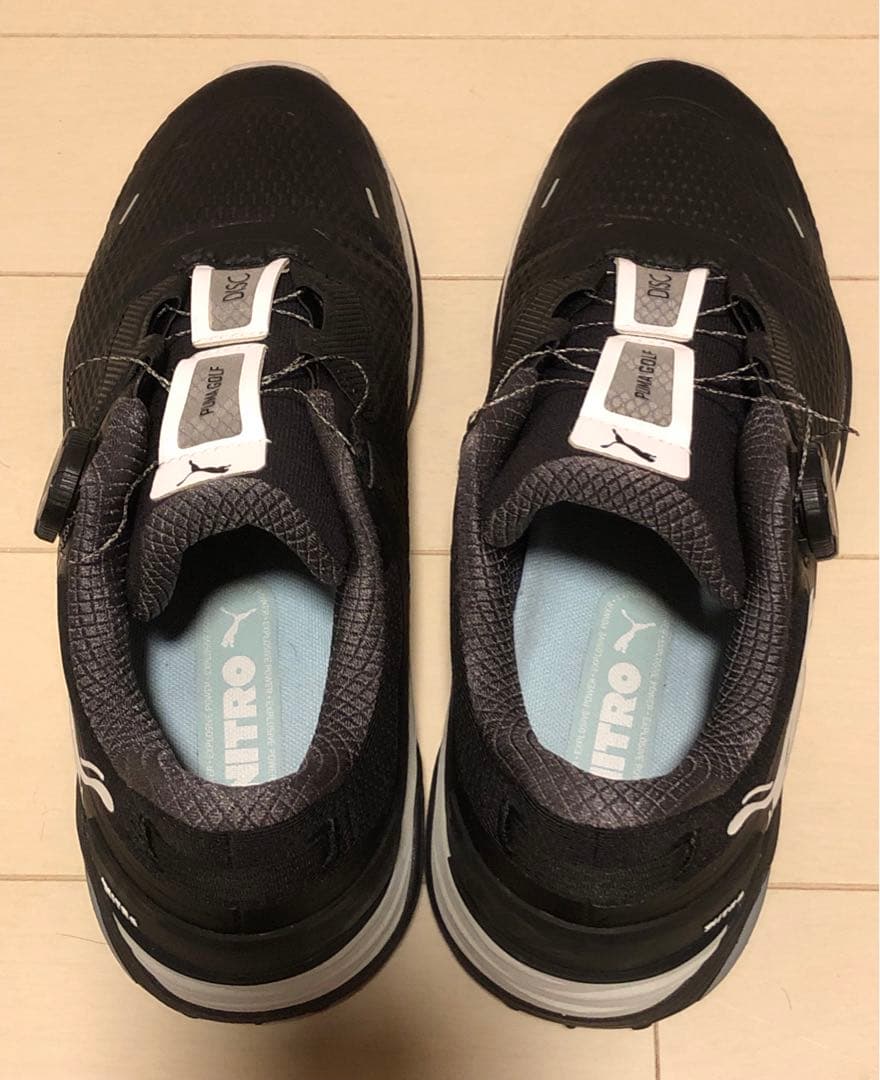 PUMA GOLF DISC ブラック ゴルフシューズ