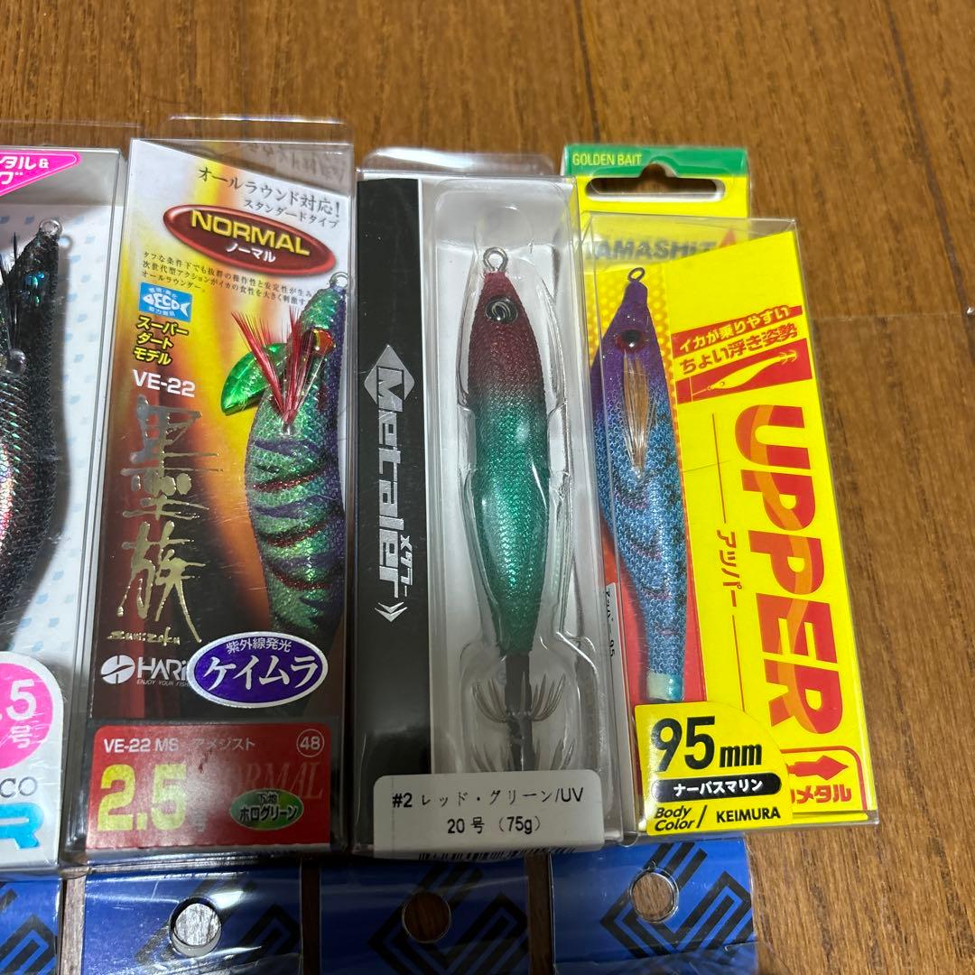 アニサキスッテ　墨族　アメジスト　イカメタル　ケンサキイカ　ドロっパー　鉛スッテ