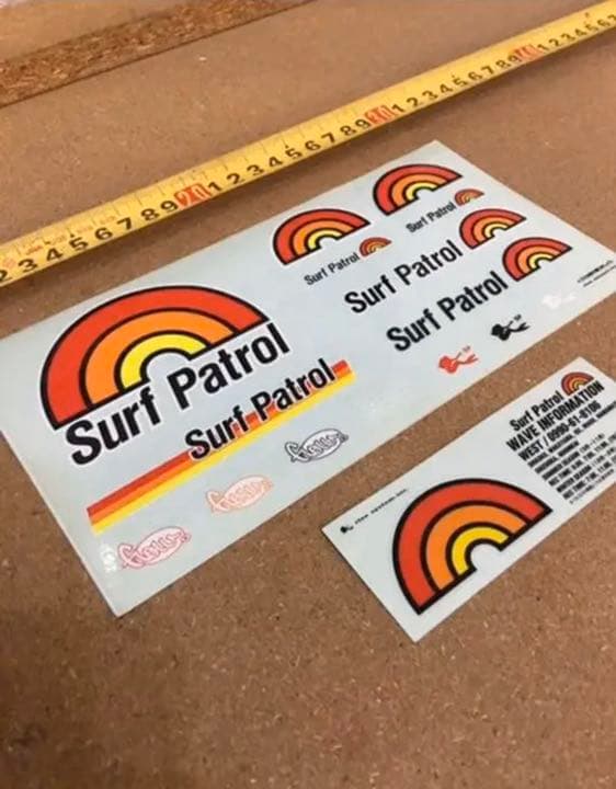 残1点のみ　ファン必見　激レア　サーフィン ステッカー サーフパトロール シール