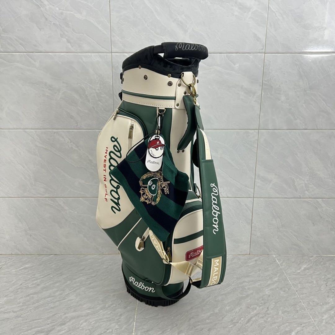【即発送】 Malbonマルボンゴルフ キャディバッグ スタンドバッグスタンド式