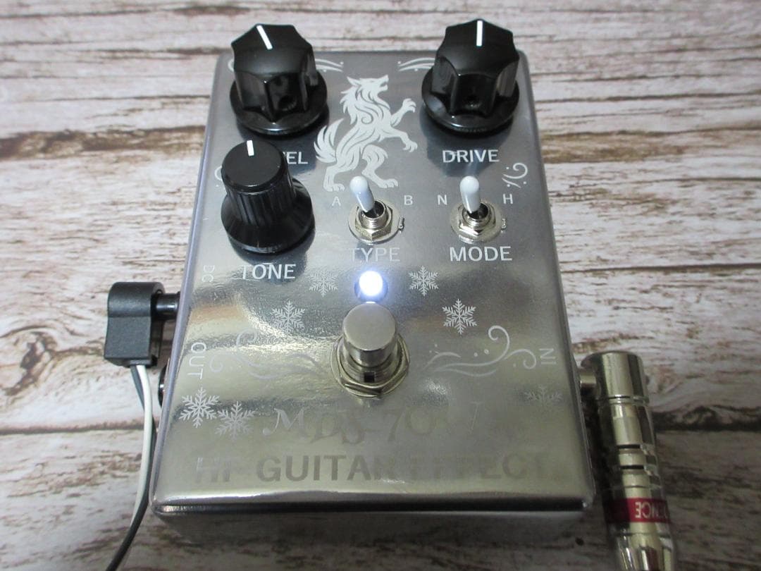MDS-70W (ハンドメイドディストーションペダル）