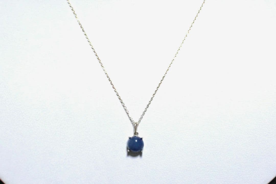 ※Gamyミネラルワーク※糸魚川翡翠　入コン沢　青　10金　丸　ネックレス