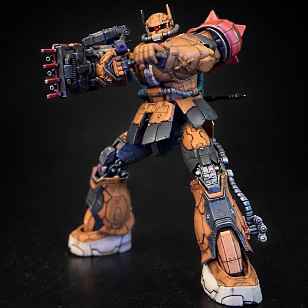 HG ザクⅡ F型 ソラリ機　完成品