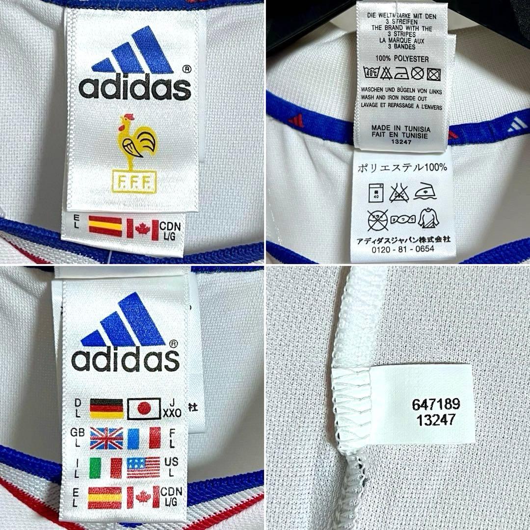 【新品/タグ付き】EURO2000 フランス代表♯10ジダン 【XLサイズ相当】