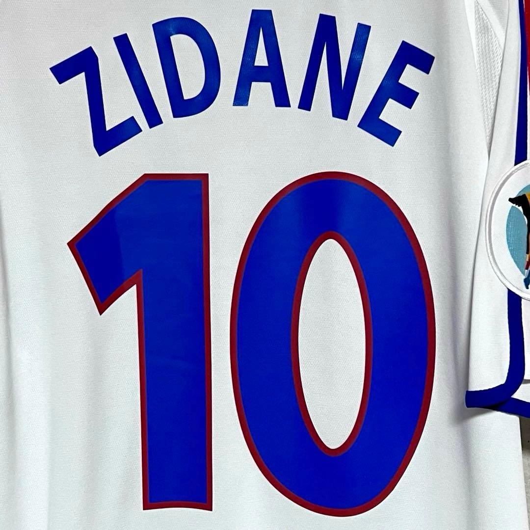 【新品/タグ付き】EURO2000 フランス代表♯10ジダン 【XLサイズ相当】
