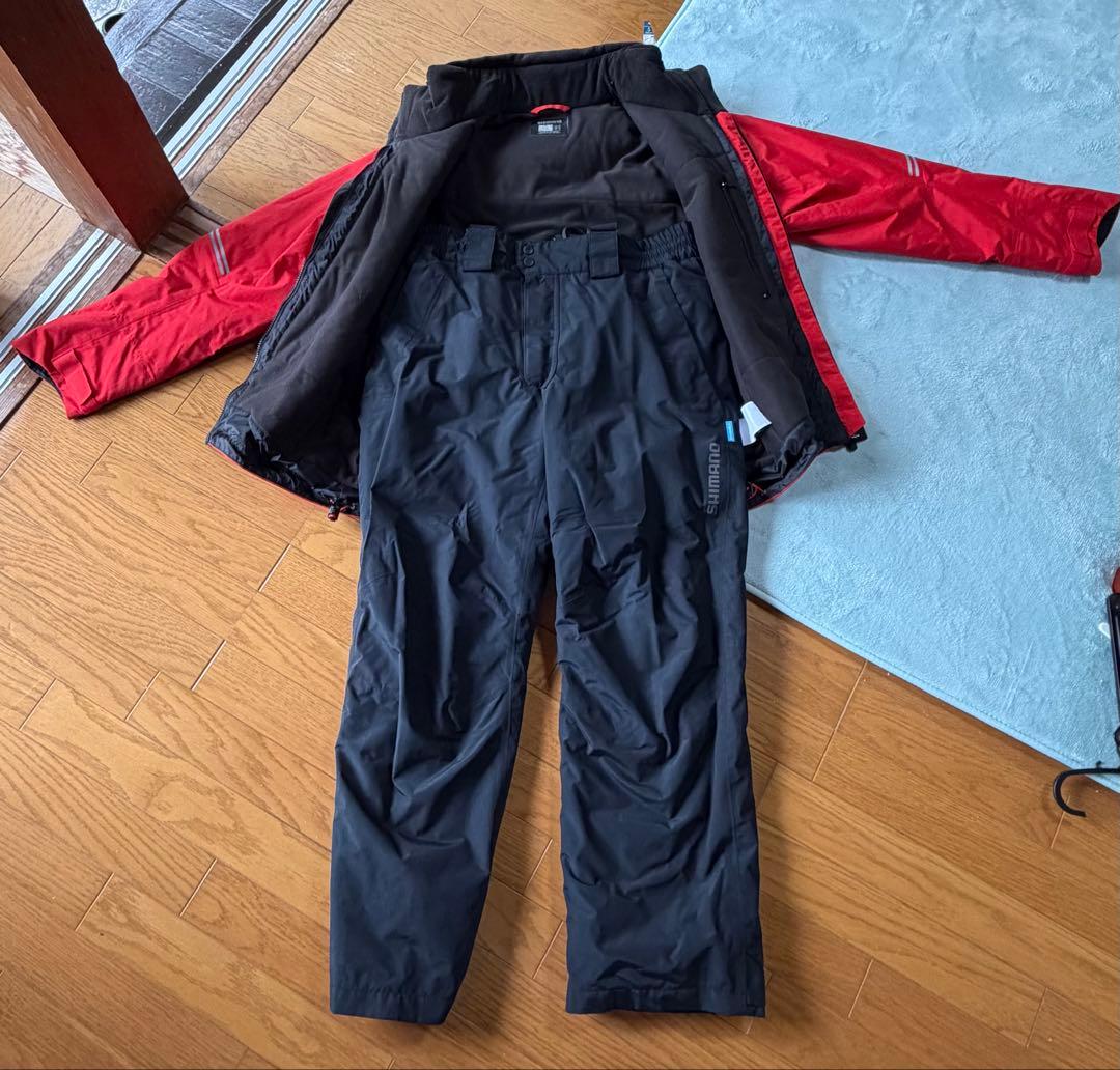 シマノ　DSアドバンスウォームスーツ　RB-025R Lサイズ