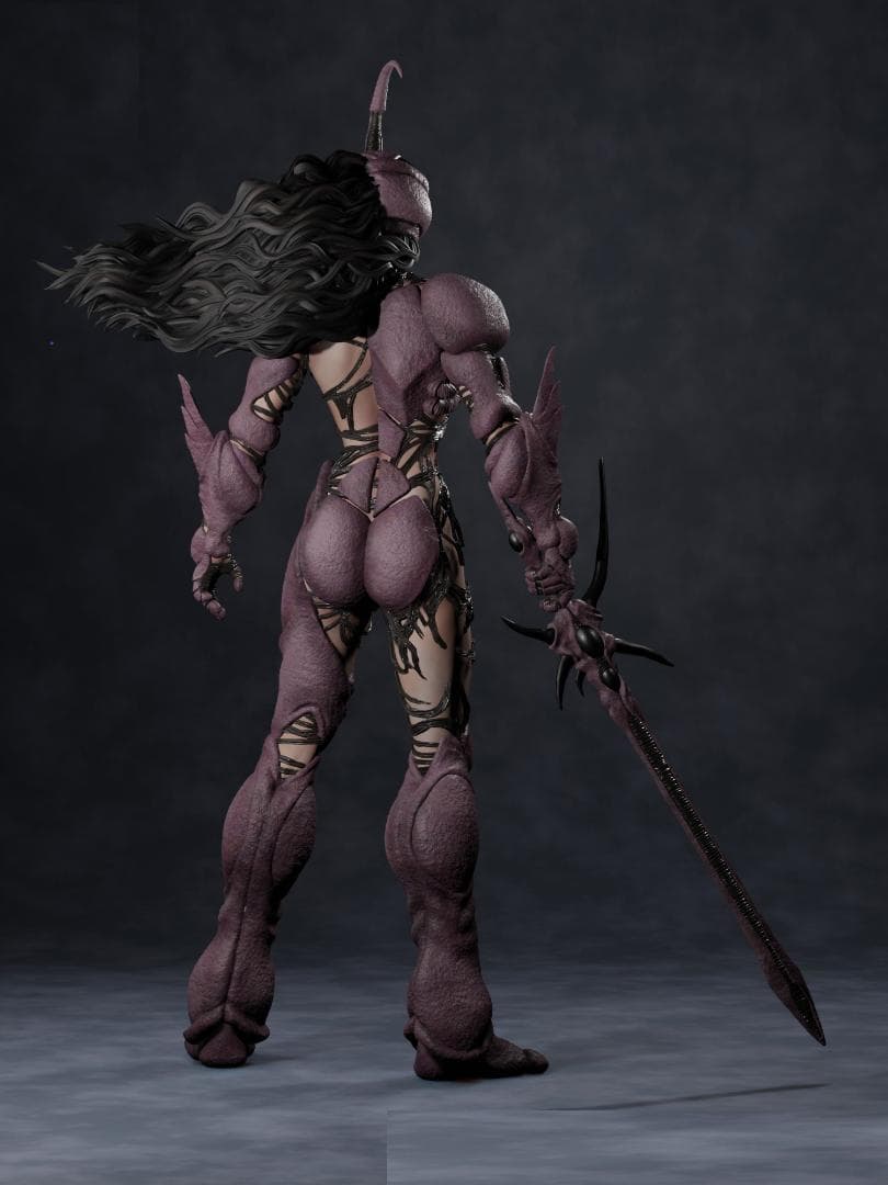 新品未使用1/6スケール 女性ガイバー ガレージキット　（未組立未塗装）