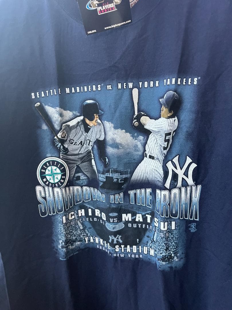 貴重　イチロー vs 松井秀喜　チーム対戦記念　MLB公式　Tシャツ　２枚