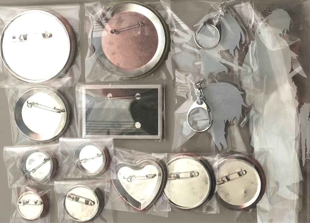 薄桜鬼 缶バッジ＆アクキ＆アクスト 14種セット 原田佐之助