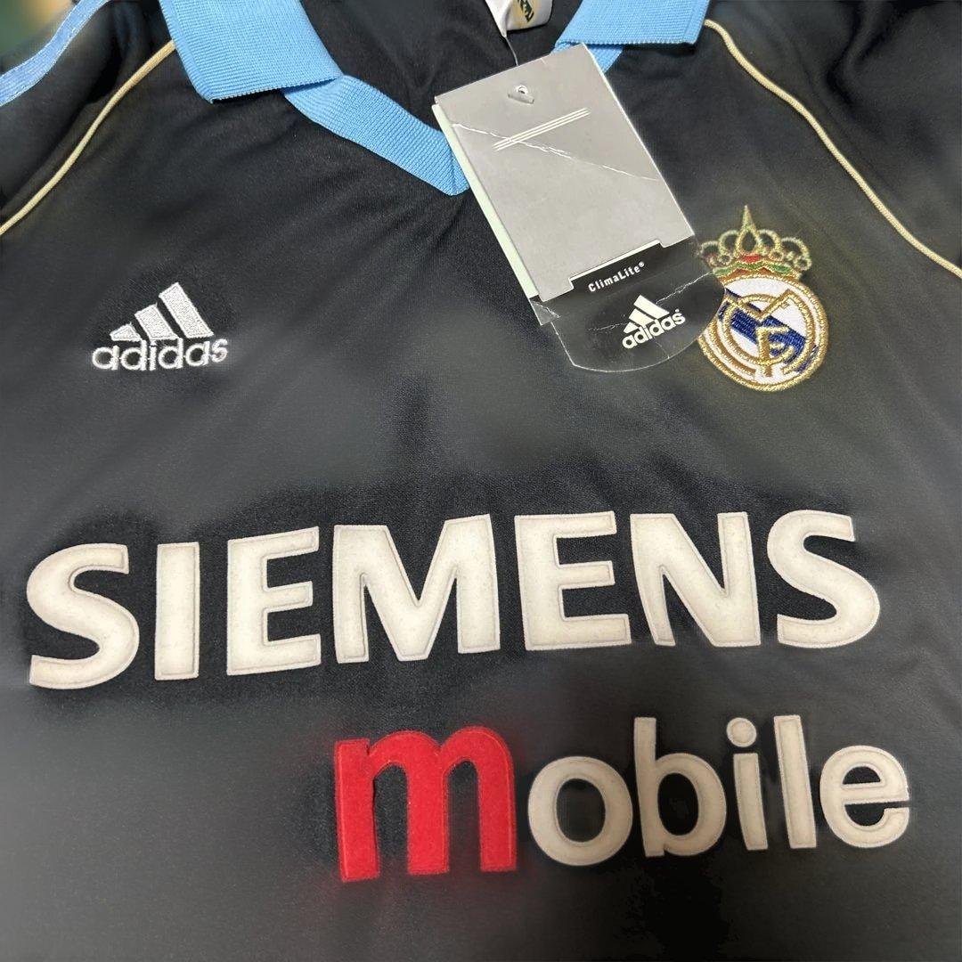 レア レアル・マドリード ジダン ユニフォーム ゲームシャツ デッドストック