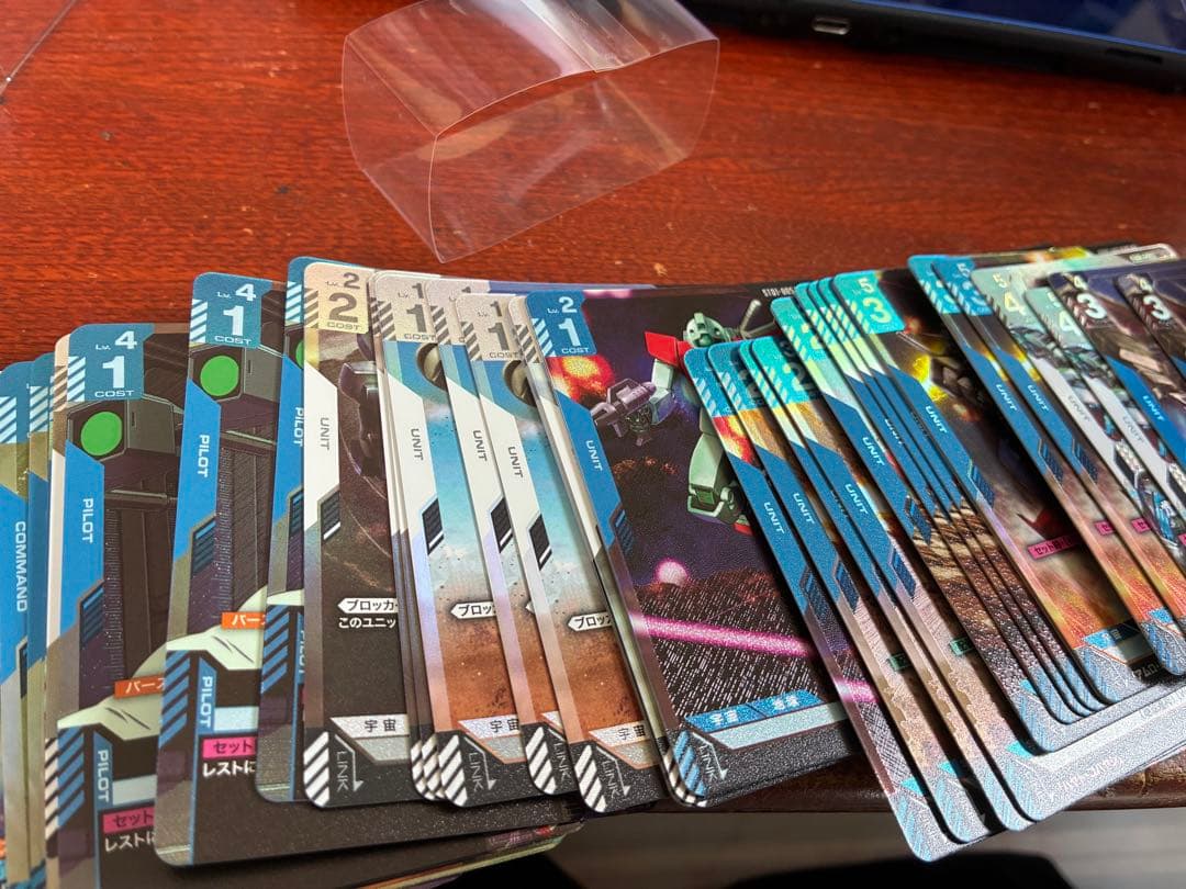 ガンダムカードゲーム　スタートデッキ　青白 ゴッドデッキ