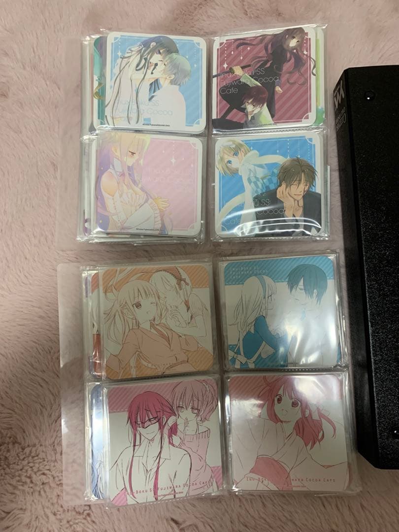 【〜1/15限定】フルコンプセット 藤原ここあカフェ コースター 妖狐×僕SS