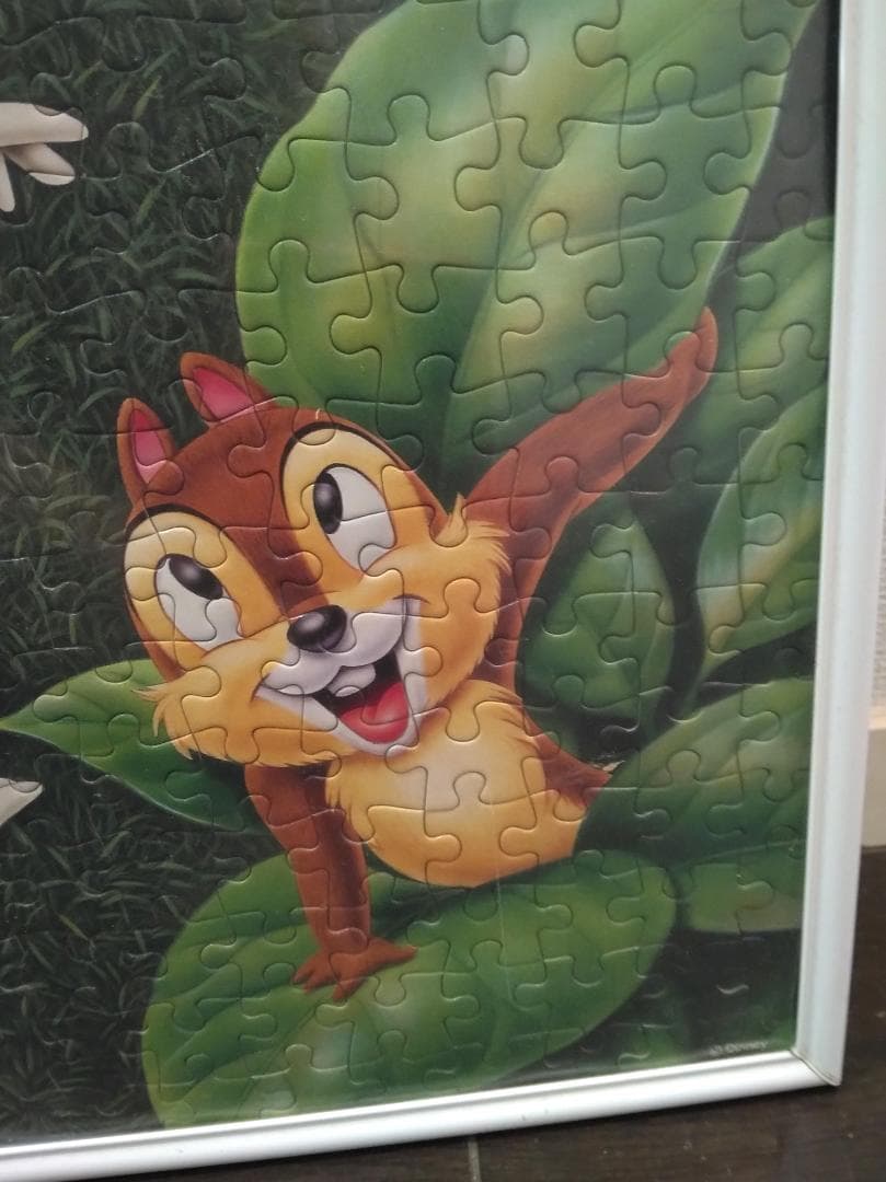 ディズニー ジグソーパズル 額縁入り 完成品