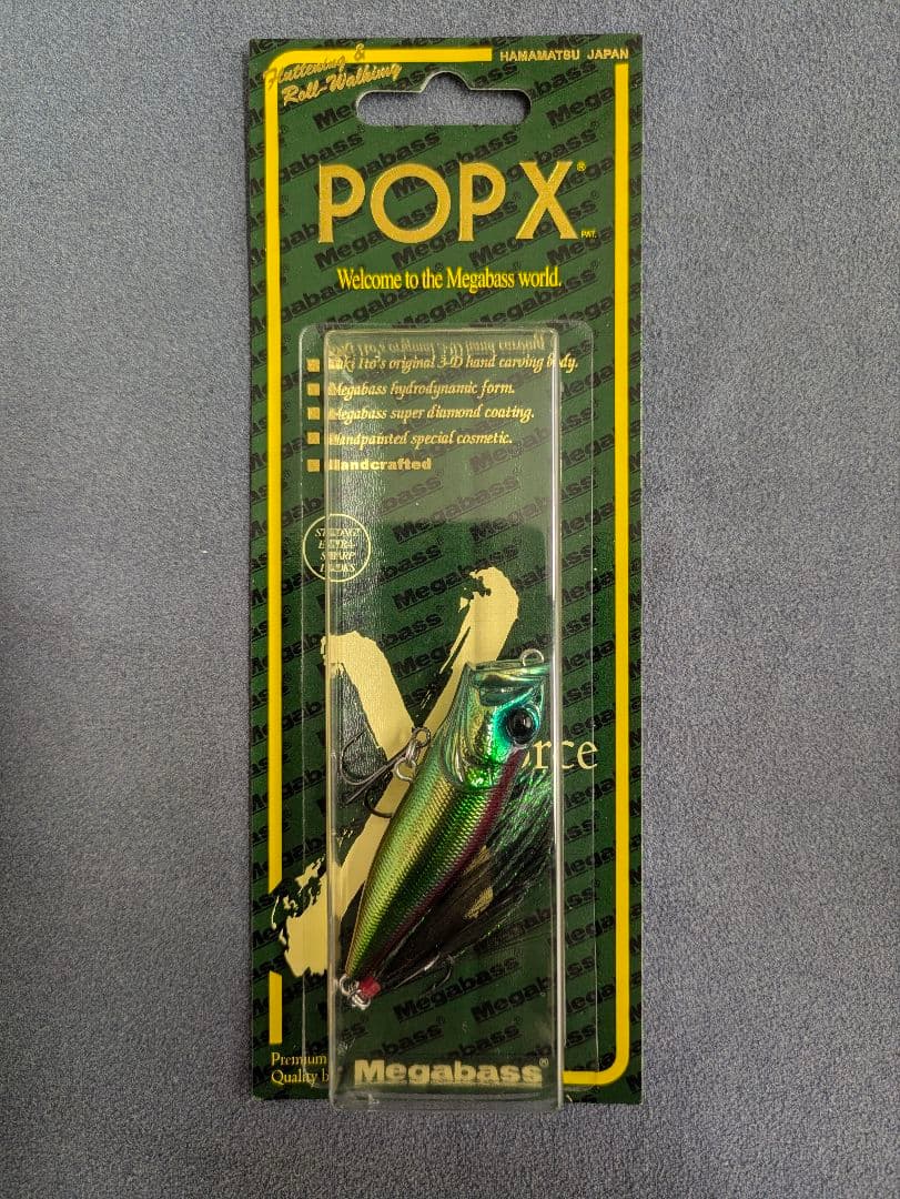 限定 メガバス ヤマトタマムシ　 POP-X 　ｉ－ＷＩＮＧＦＲＹセット 新品