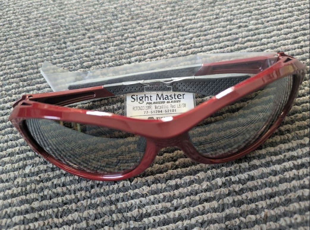 ティムコ TIEMCO サイトマスター ロトンド メタリックレッド 偏光グラス