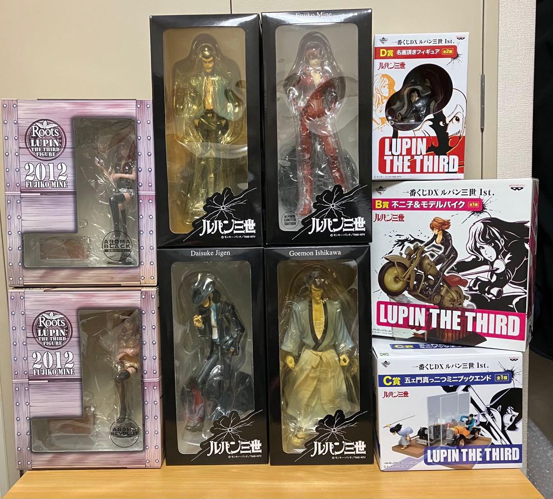 【年代物】ルパン三世　ダイブフィギュア　一番くじセット【画像1＆2枚目】