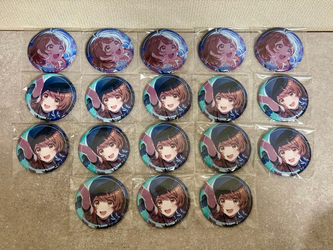 学マス 花海佑芽Star-mine缶バッジセット 特訓前×8個 特訓後×16個