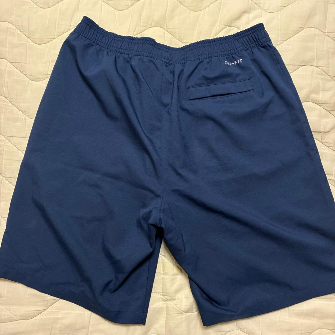 Nike テニス ゲームシャツ&ネイビーハーフパンツ L/フェデラー