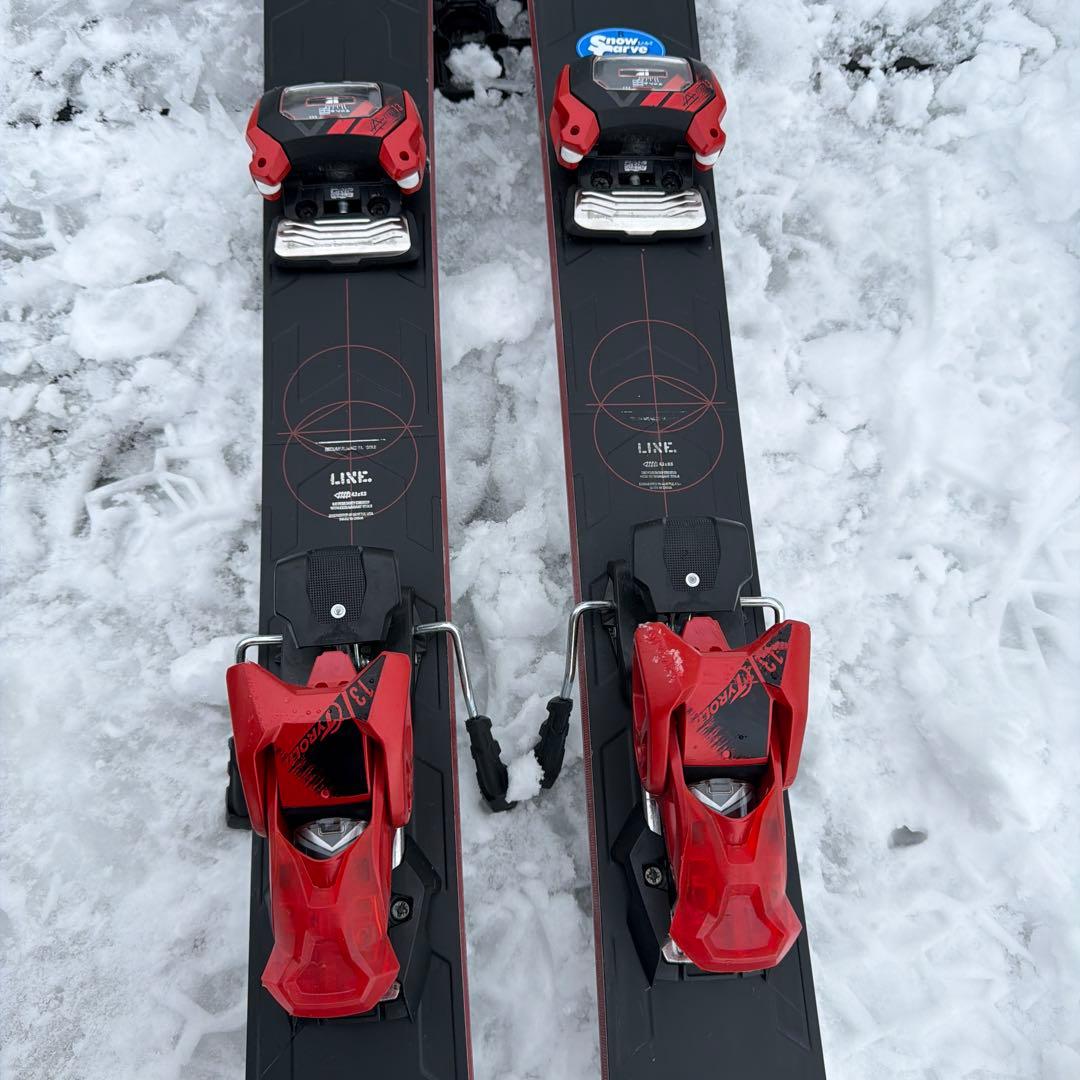 LINE BLADE スキー 181cm メンテナンス済み