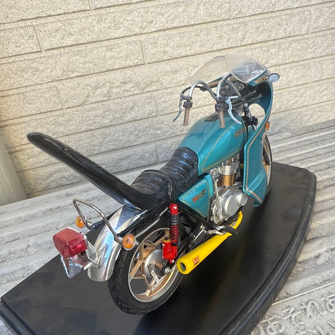 俺のマシン　GS400L完成品　当時物　旧車會　暴走族　1/12ロケット　3段