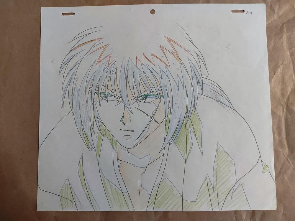 るろうに剣心のセル画