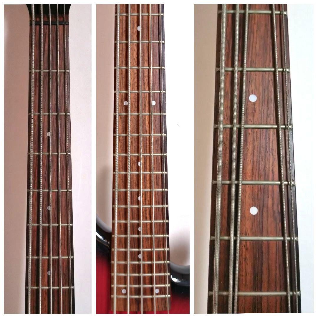 希少　美品　FERNANDES　FRB-105S　サスティナー搭載　5弦ベース