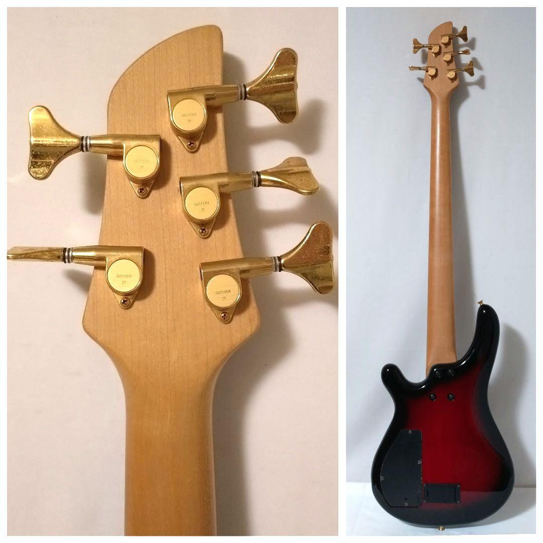 希少　美品　FERNANDES　FRB-105S　サスティナー搭載　5弦ベース