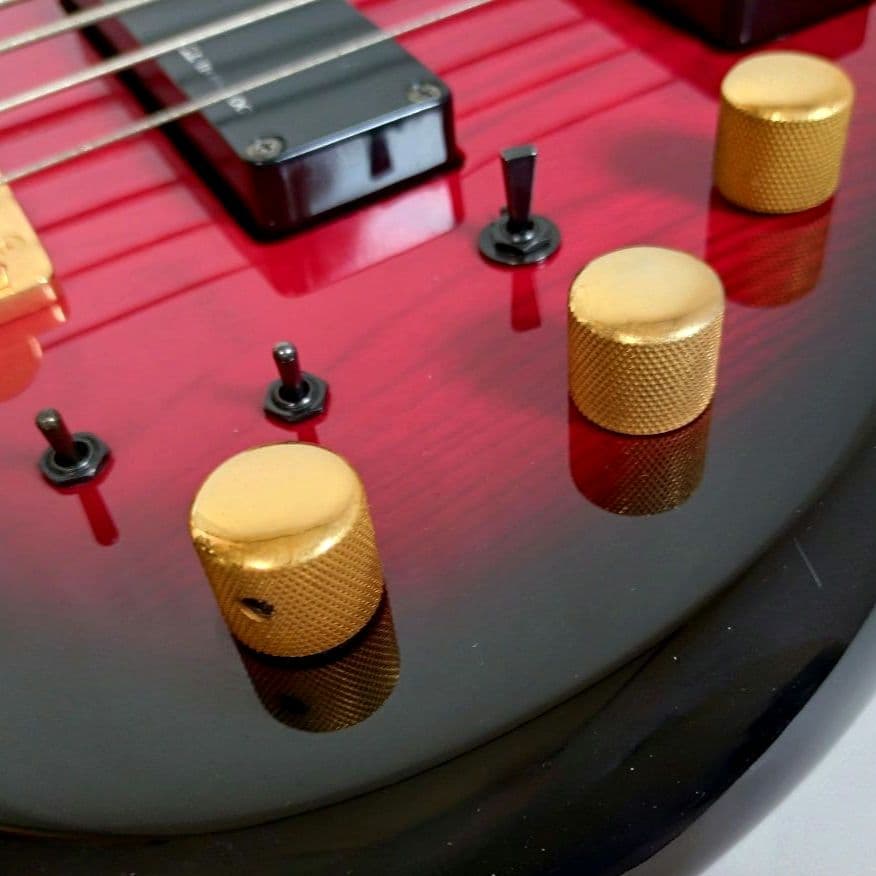 希少　美品　FERNANDES　FRB-105S　サスティナー搭載　5弦ベース