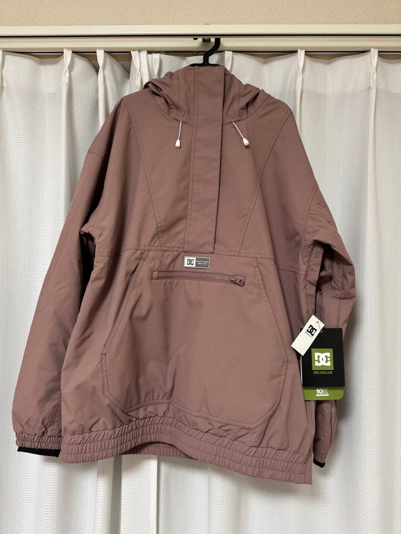 【新品未使用】DC スノボウェア レディース M 防水アノラック ピンクベージュ