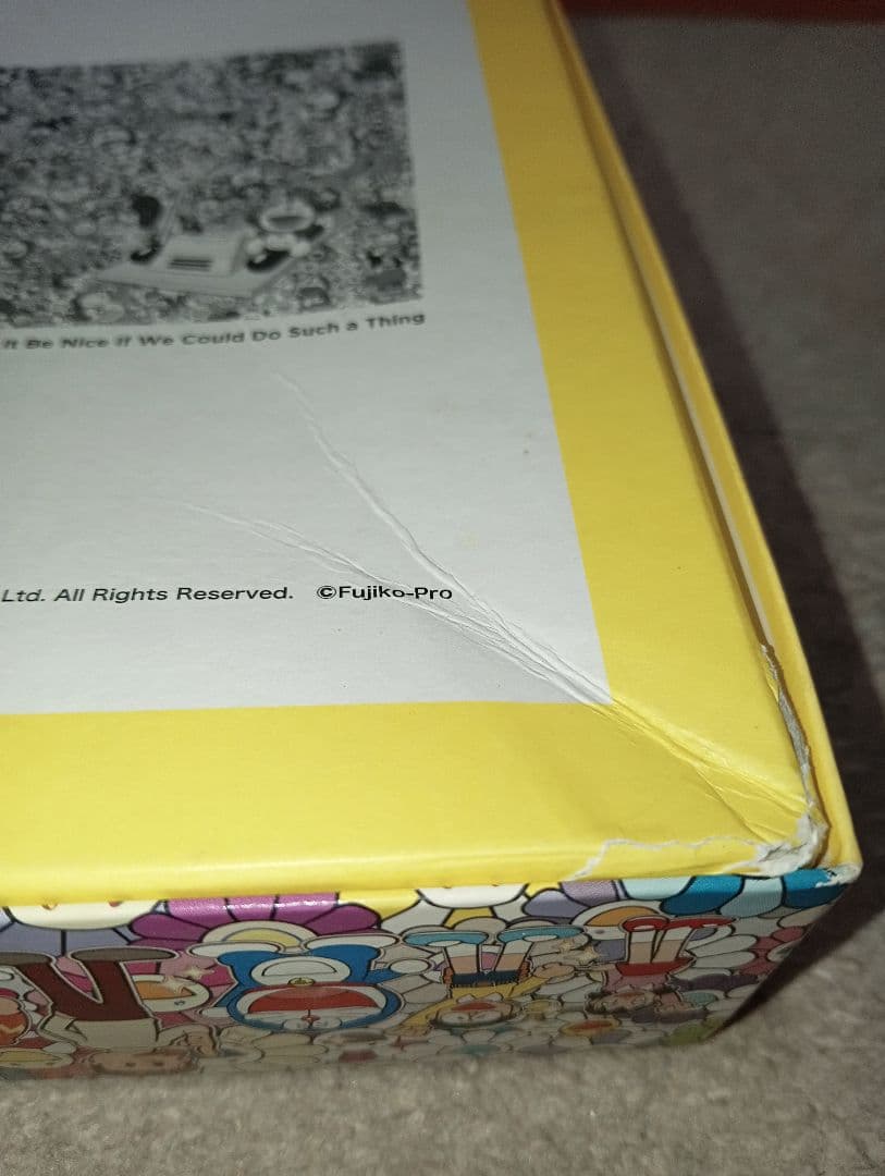 ドラえもん展 ジグソーパズル 1000P 村上隆 ※(のり無し・箱に薄い傷)