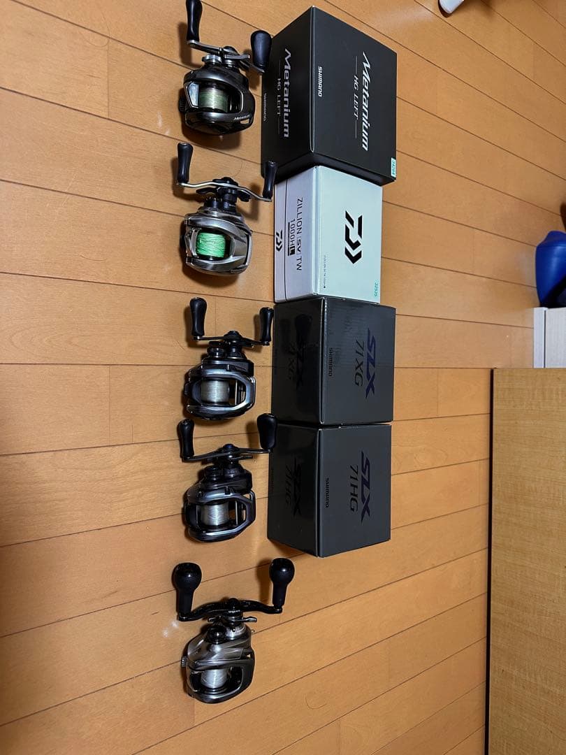 20メタニウム 21ジリオン他 ベイトリールセット