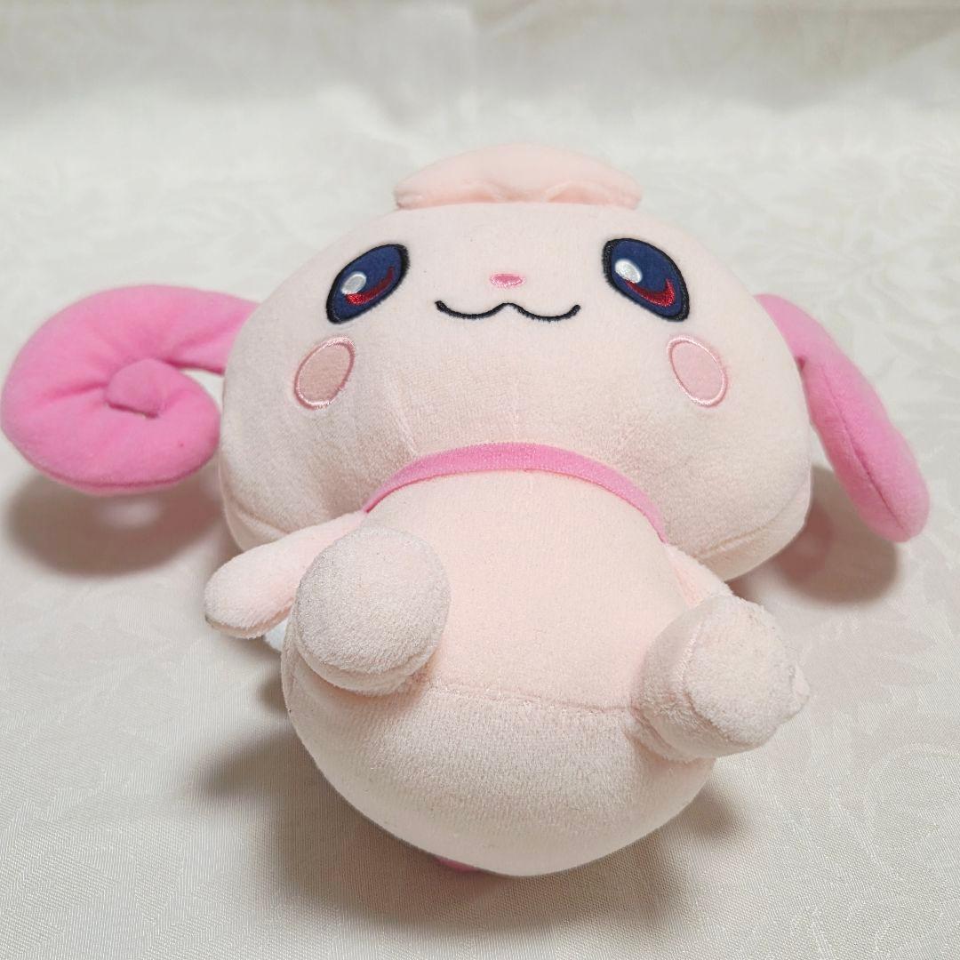 み*可様 たまごっち　ハピハピっち　ぬいぐるみ　カード付き　平成レトロ