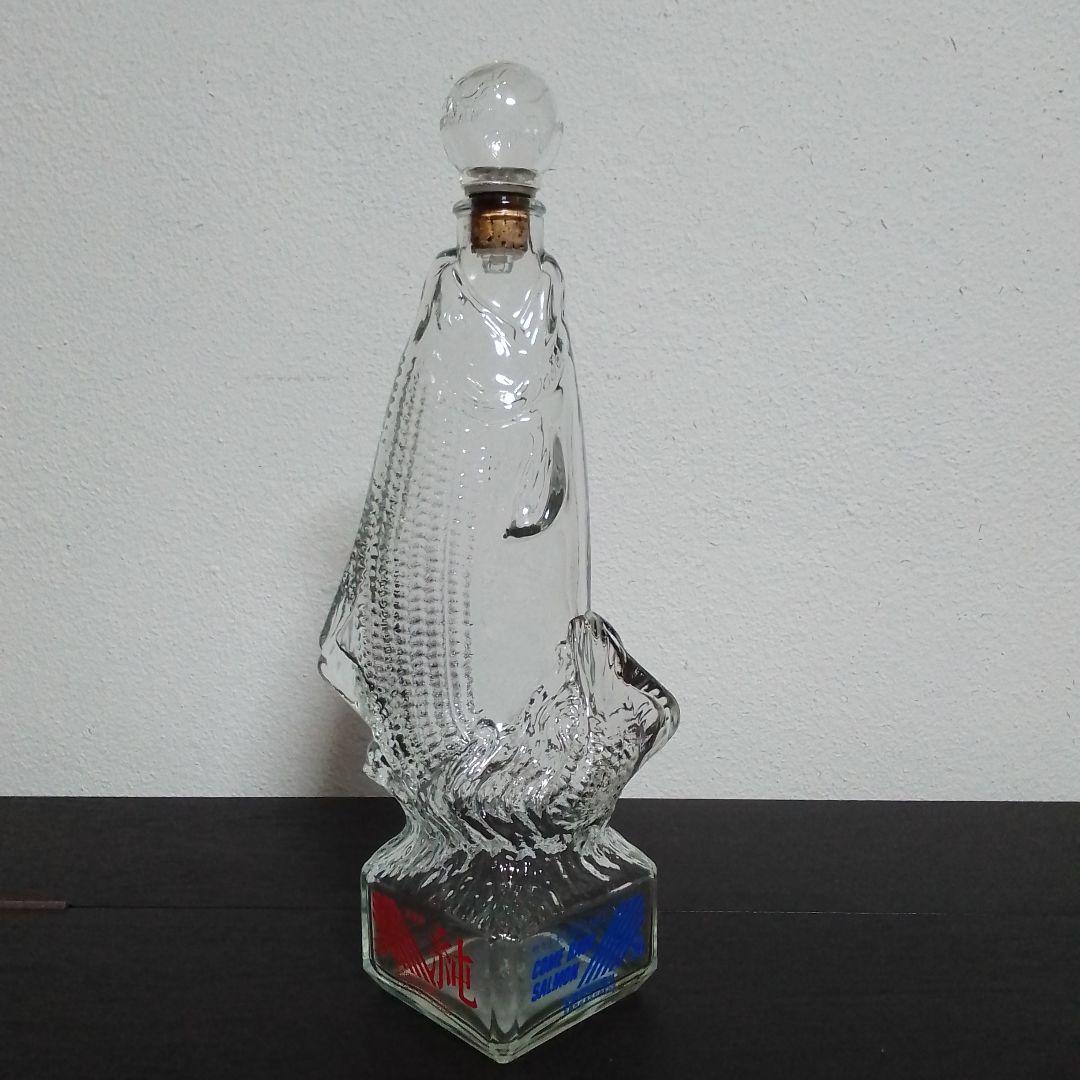 ボトルコレクション　カムバックサーモン　記念ボトル　宝焼酎　純　宝酒造