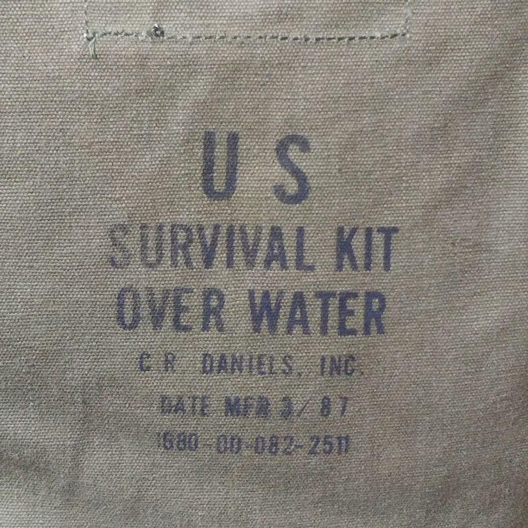 US.ARMY Air Force SURVIVAL KIT バッグ 80s