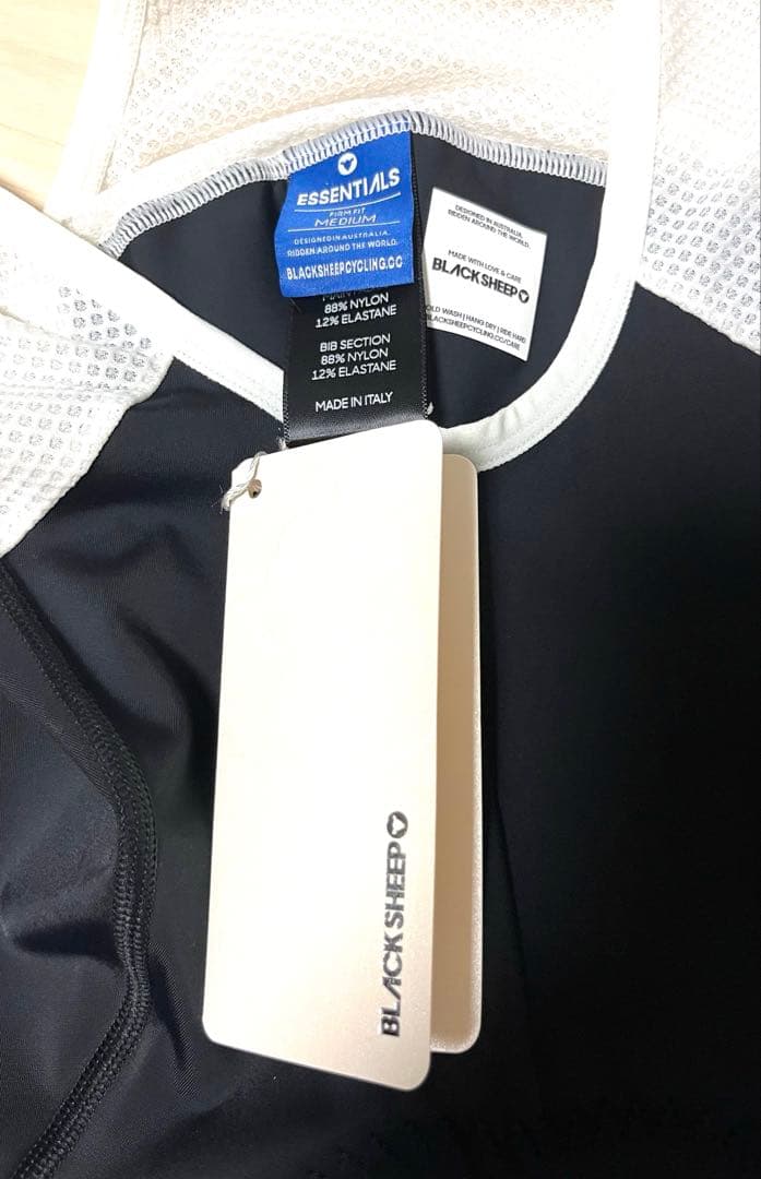 【新品】Black Sheep Cycling BIB M ブラック