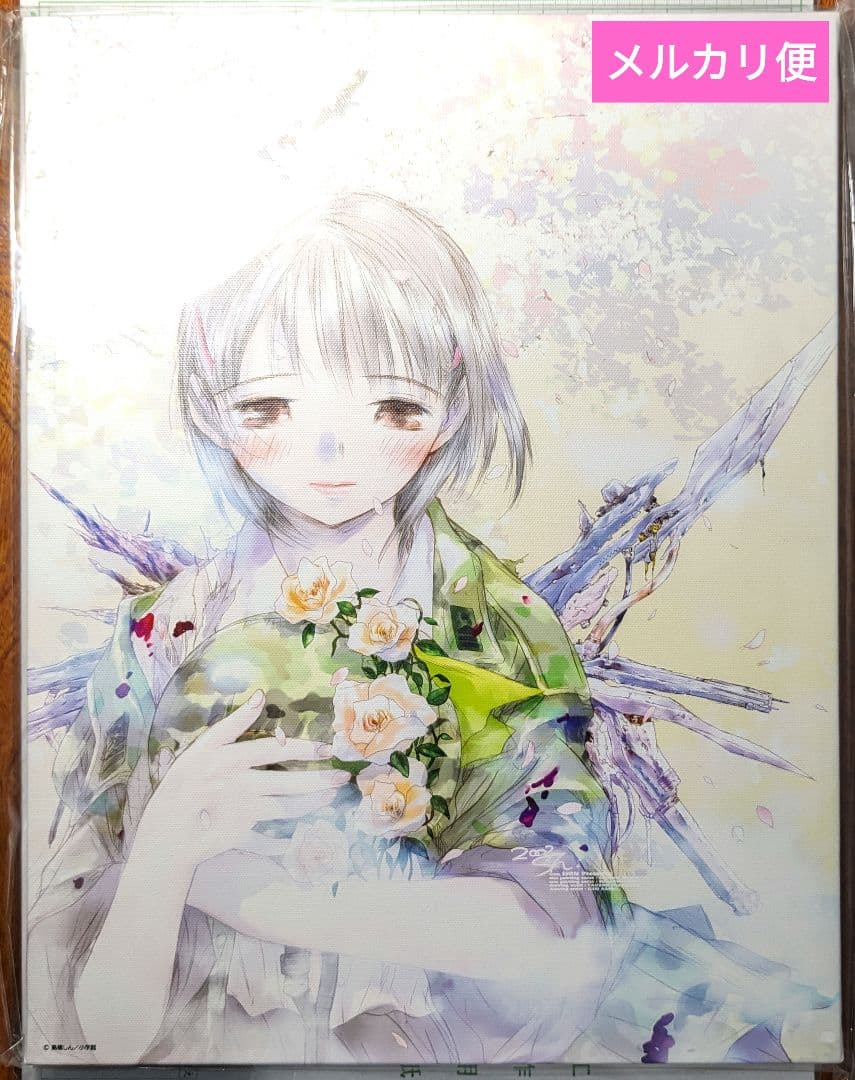 最終兵器彼女　原画展　キャンバスアート　原作イラスト