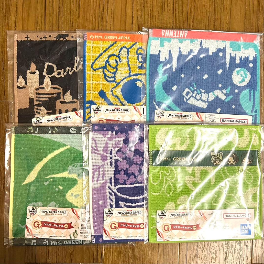 m*i様 一番くじ　Mrs. GREEN APPLE フルコンプセット【くじ貼付