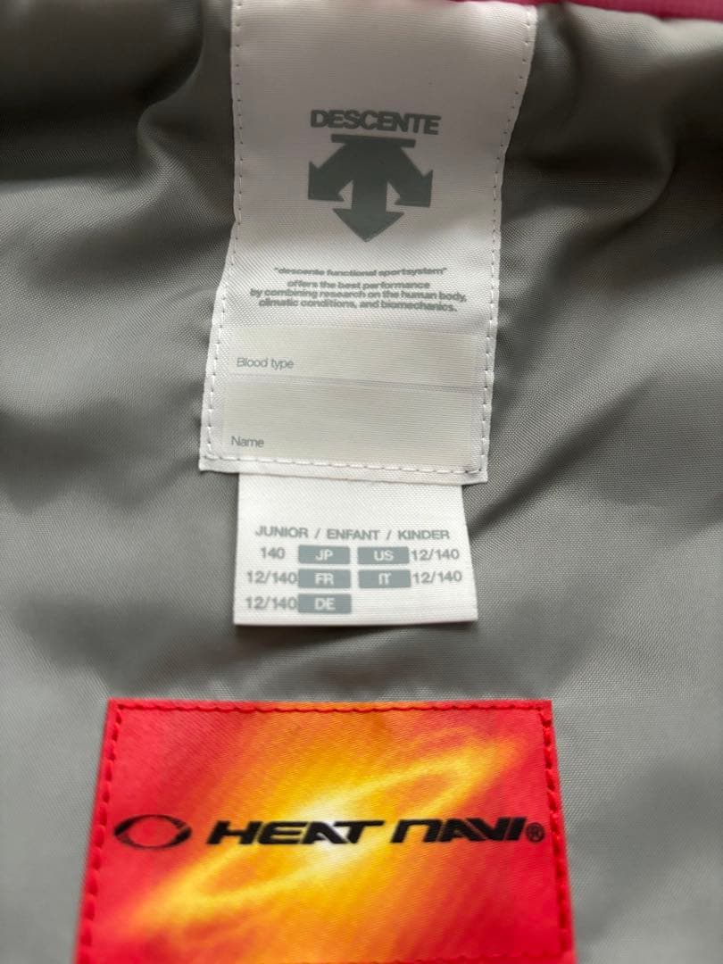 DESCENTE デサント　スキーウェア　スノーボード　子供　キッズ　140
