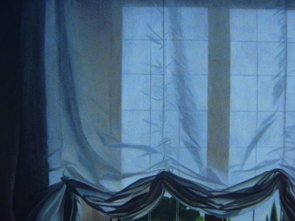 久野 和洋 【修道院の朝】 希少画集画、状態良好、新品高級額装付