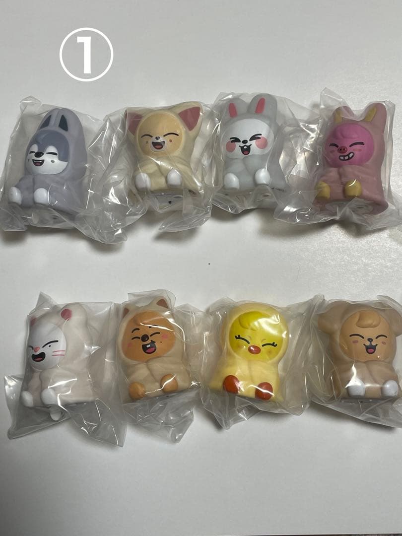 skzoo スキズ　ライトマスコット全8種コンプリート✖️2 計16コ　ガチャ