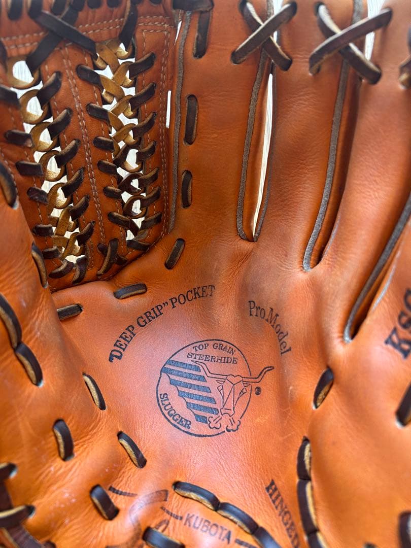 【使用少】スラッガー 硬式 内野手用 廃盤ラベル KSG-L7