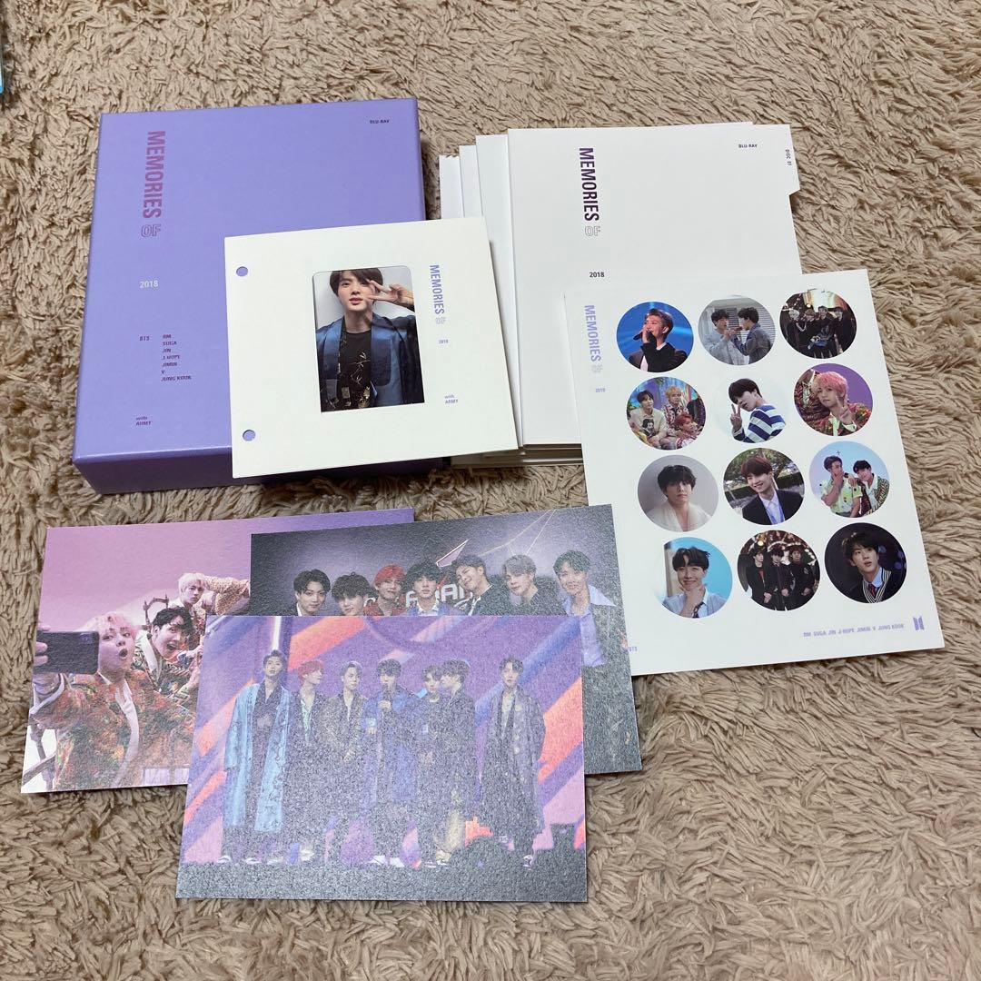 BTS MEMORIES OF 2018 Blu-Ray ジン JIN トレカ