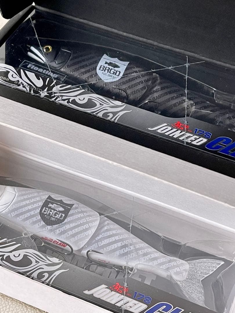 【未開封品】ガンクラフト15周年 バスブリゲードコラボ ジョインテッドクロー2色