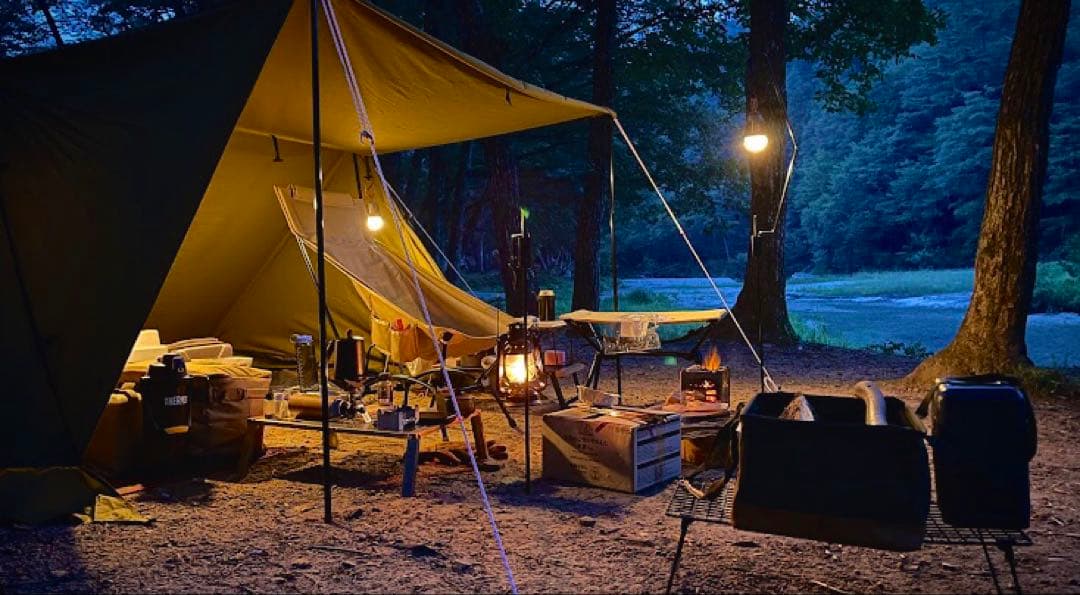 取説付き《フォックスベースevo仕様》二股フレームらくらく設営・快適空間⭐︎