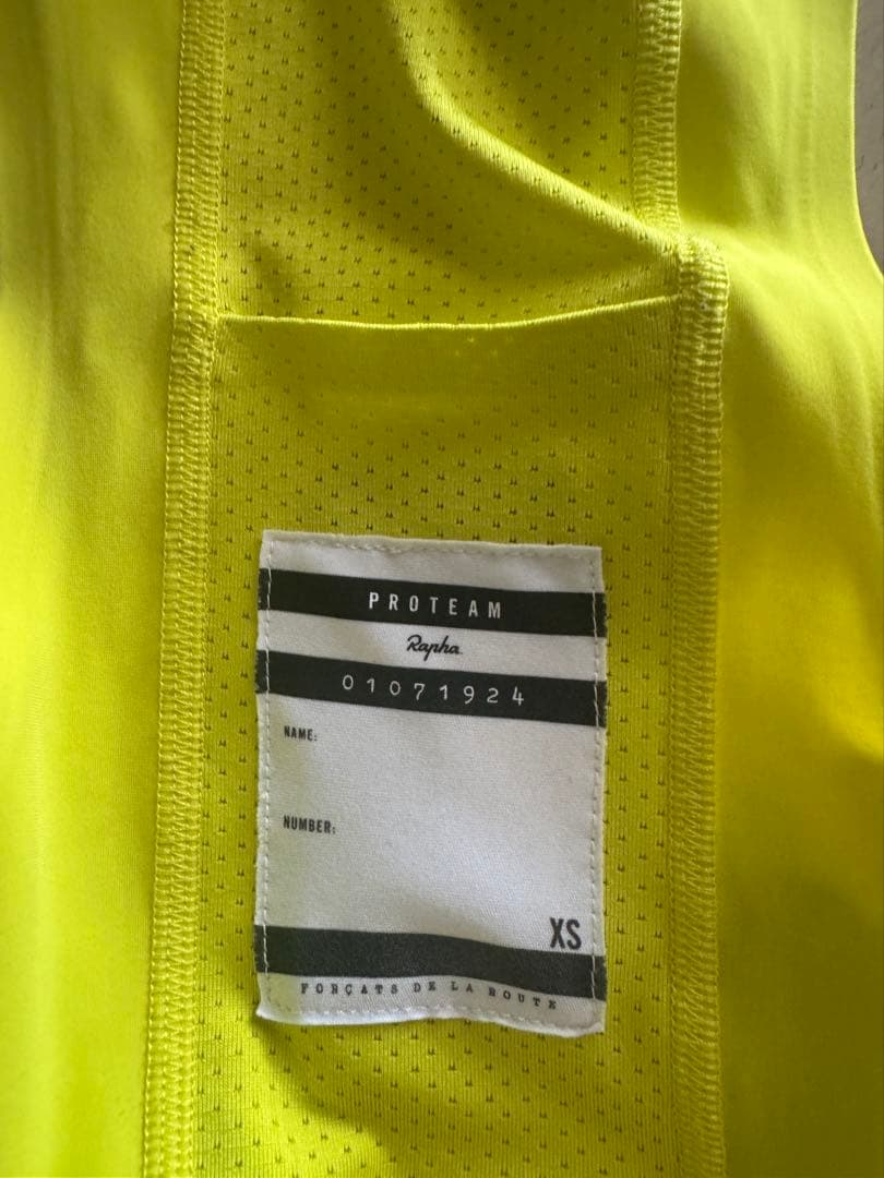 RAPHA proteam winterタイツPADⅡ XSサイズ、ネイビー