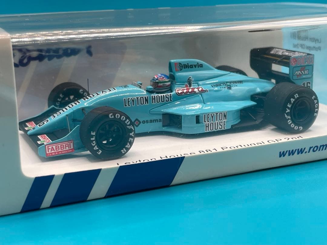 1/43 スパーク レイトンハウス881 ポルトガルGP 1988 I.カペリ