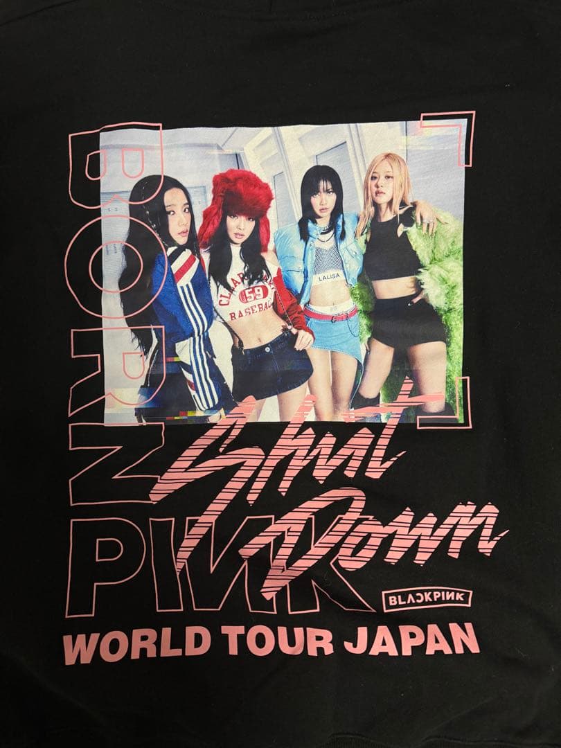 BLACKPINK BORNPINK パーカー L ブラックピンク